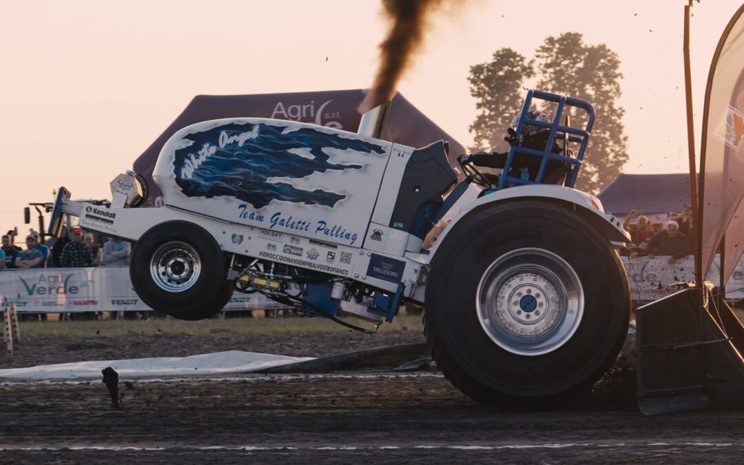 Tractor Pulling Event in Veneto