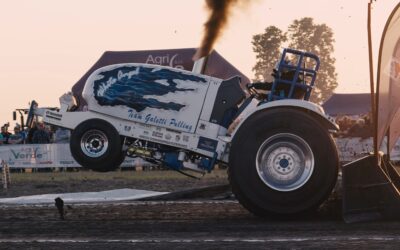 Tractor Pulling Event in Veneto